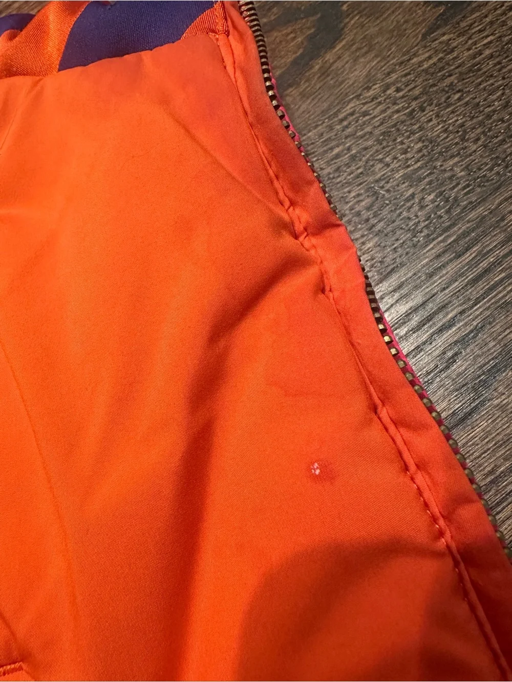 Ralph Lauren Reversible Hot Pink and Orange Quilted Puffer Vest